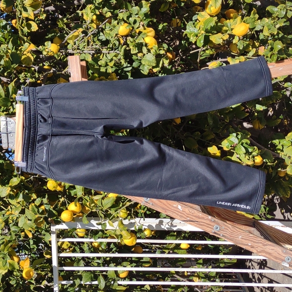 Men's Under Armor Loose Black Warm-Up Pants Storm 1 S - Picture 6 of 8